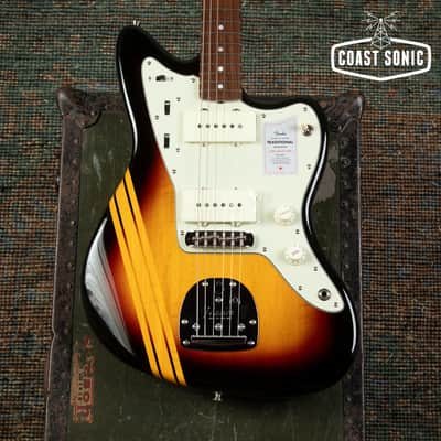 2025 Fender Traditional 60's Competition Jazzmaster Made in Japan Sunburst image 5