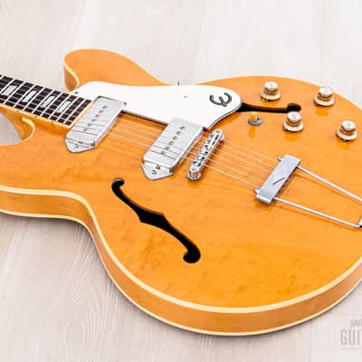 1990 Epiphone Casino Natural Near-Mint, Pre-Elitist Revolution, Japan Terada image 10