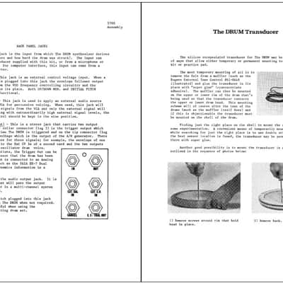 Paia the Drum 5700 Assembly/Operating Instructions image 4