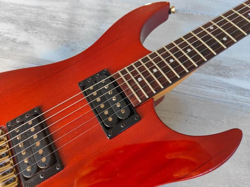 1992 Yamaha Japan Sonare SN2 HH Superstrat (Amber) | Reverb