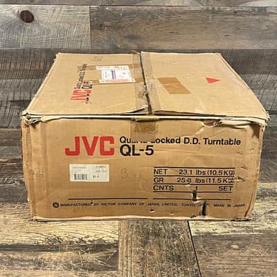 JVC QL-5 Quartz locked direct drive turntable w/Grado cartridge w/original box, manual and packing image 21