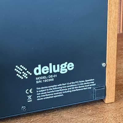 Synthstrom Audible Deluge 64-Voice Desktop Synthesizer with Numeric Display 2016 - 2022 - Black image 9