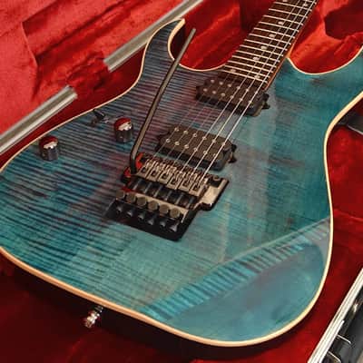 IBANEZ RG 570L Custom build Twilight Blue-Year 2002-Lefthand - one off!! image 1