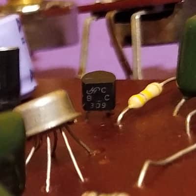 Electro-Harmonix Black Finger V2 1977 rare violet variant image 14