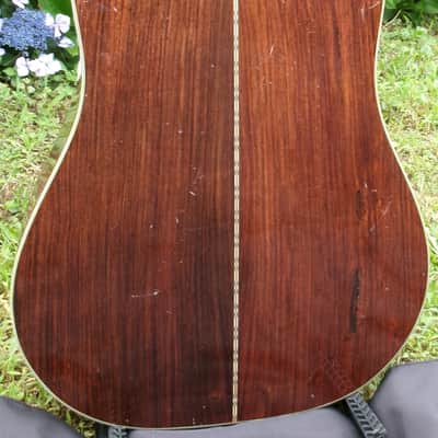 1979 Yairi DY-28 All Solid Guitar Natural+Deluxe Yairi hard case, Guitar strap and more image 5