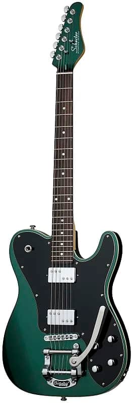 Schecter PT Fastback II B Dark Emerald Green image 1