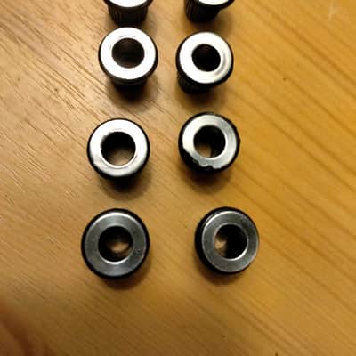 Unknown Vintage Push-In Bushings/Ferrules (x8 for mandolin) 1950's-1970's image 9