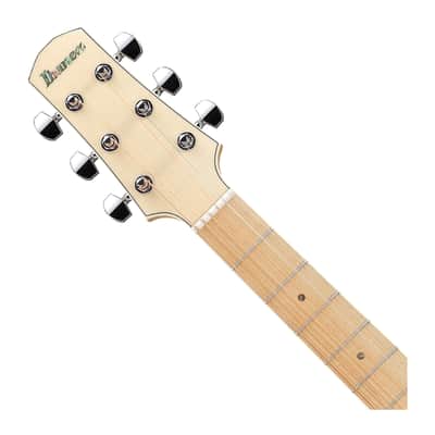 Used Ibanez AAD77M1E Acoustic-Electric Guitar - Open Pore Antique White image 4