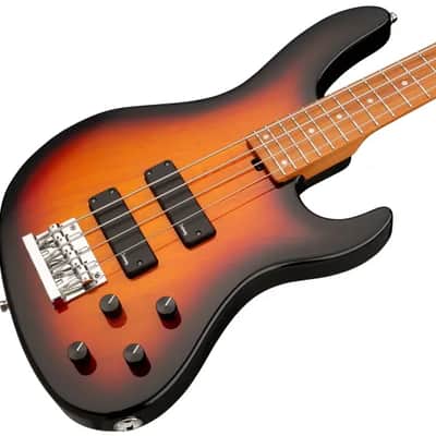 Sadowsky MetroExpress 24-Fret Modern Bass, Roasted Maple Fingerboard, 4-String - Tobacco Sunburst Transparent High Polish image 1