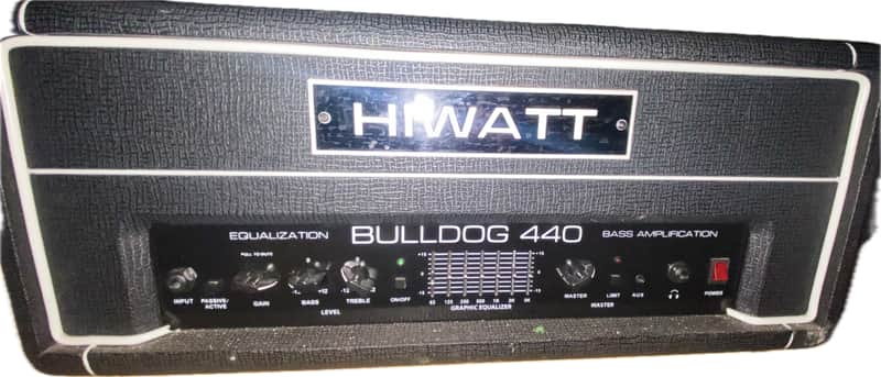 Hiwatt Bulldog 440 Bass Top - schwarz image 1