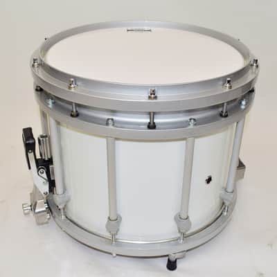 Yamaha MS-9313 SFZ Series 13"x11" Marching Snare Drum, White image 4