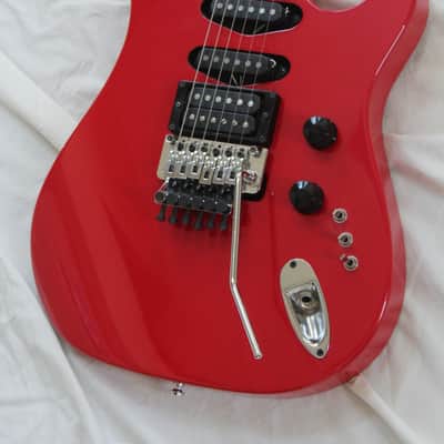 1986 Hamer USA Chaparral Electric Guitar - Red Finish - Rare Mini Toggle Pickup Selectors image 1