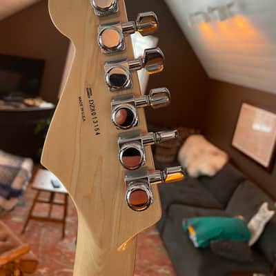 Fender Stratocaster Deluxe American 2008 - Crimson Red Transparent image 9