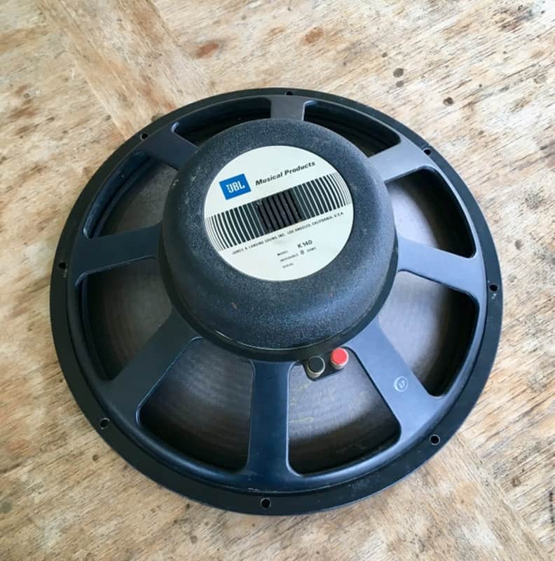 JBL K-140 bass guitar speaker original vintage USA fender