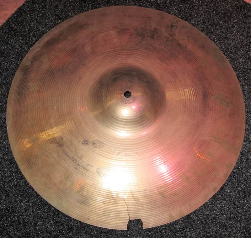 Zildjian A 16" Crash Cymbal - READ 1980's image 1