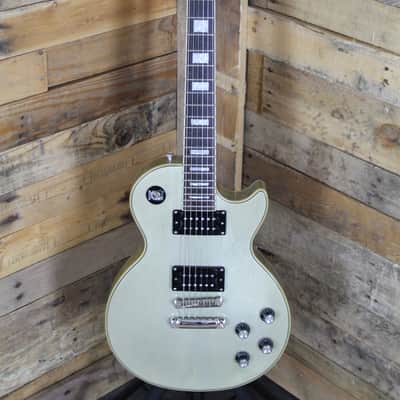 2013 Epiphone Les Paul Custom PRO TV Silver Limited Edition | Reverb
