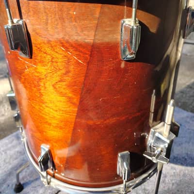 Tama Superstar Mahogany 3 Piece Shell Pack 1980's image 13