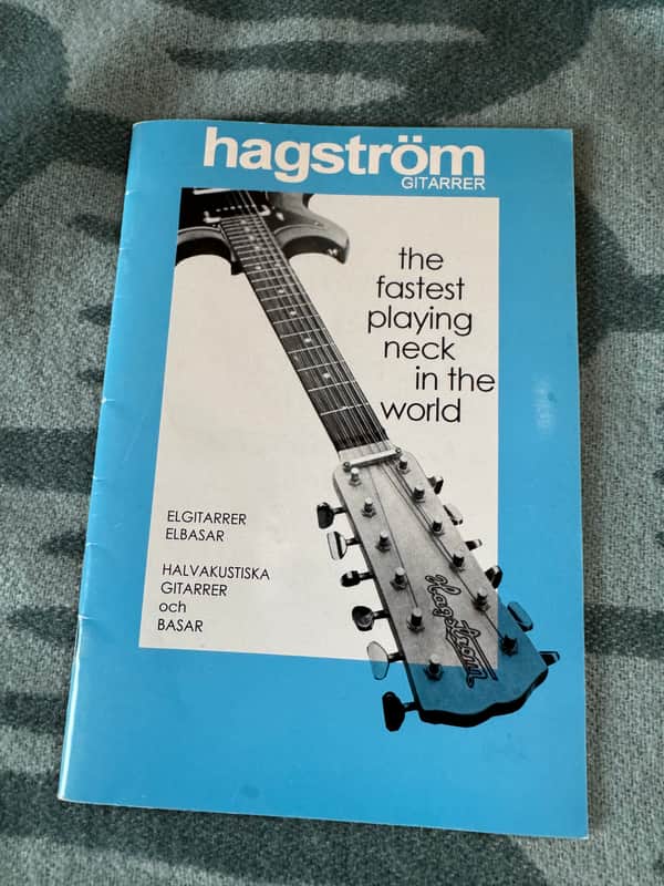 Hagstrom Pricelist for Electric Guitars and basses [Printed in Älvdalen, Sweden] 1995 image 1
