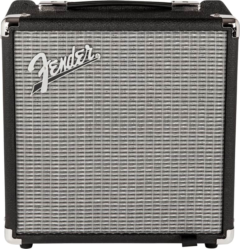 Fender Rumble 15 V3 Bass Amp Combo, Black/Silver image 1