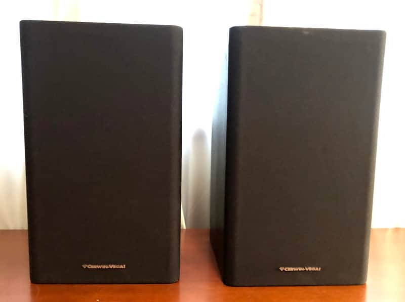 Pair of Cerwin-Vega LS-8 2 Way Speakers No Rot NICE! Made In USA image 1