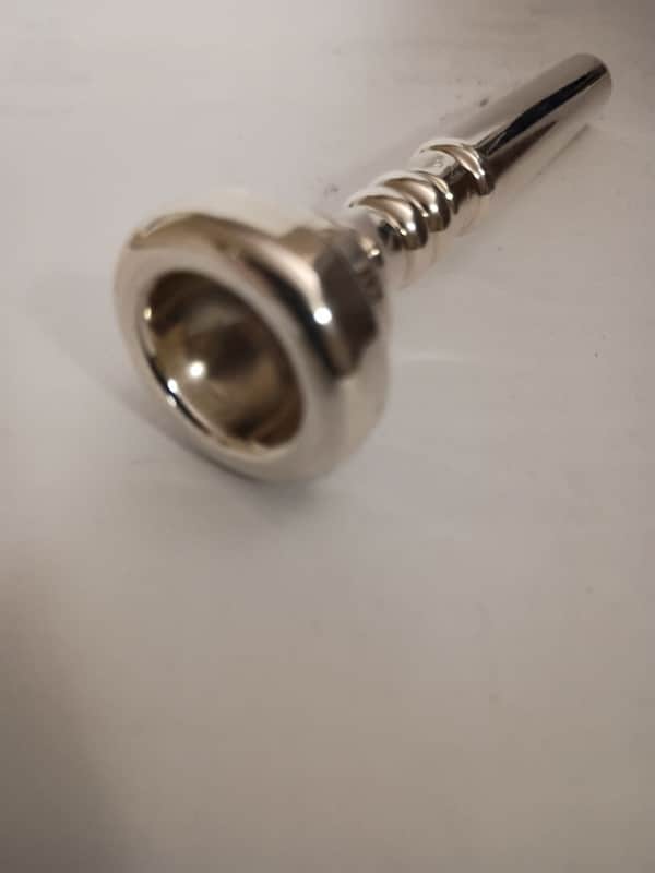 MARCINKIEWICZ 1S SYMPHONIC Silverplated Trumpet Mouthpiece 1S - Silverplated image 1