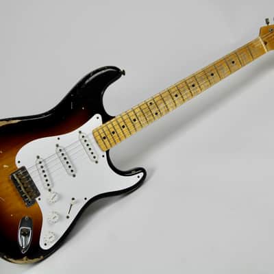 Fender Custom Shop Todd Krause Masterbuilt '54 Stratocaster Relic - Sunburst 2014 w/OHSC image 3