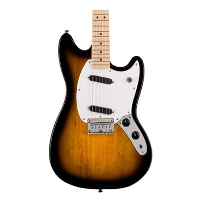 Used Squier Sonic Mustang - 2-Color Sunburst w/ Maple Fingerboard image 2