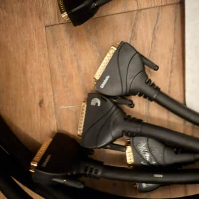 Lot of 4 - D'Addario Planet Waves PW-DB25 6 Foot Modular Snake System Core DB-25 Cables image 2