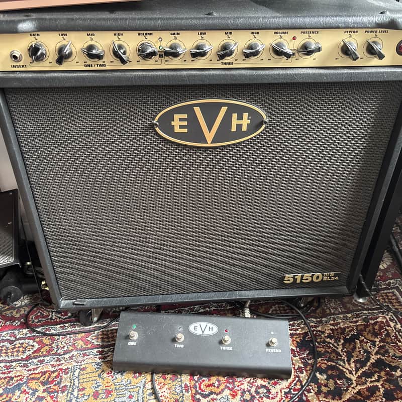 EVH 5150 III S EL34 3-Channel 50-Watt 1x12" Guitar Combo 2019 - Present - Black image 1