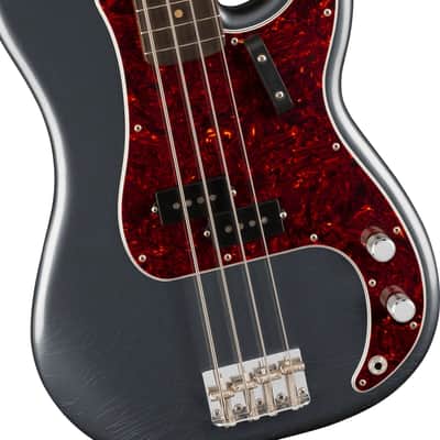 Fender Limited Edition VinteraÂ® II Road WornÂ® '60s Precision Bass Charcoal Frost Metallic imagen 4