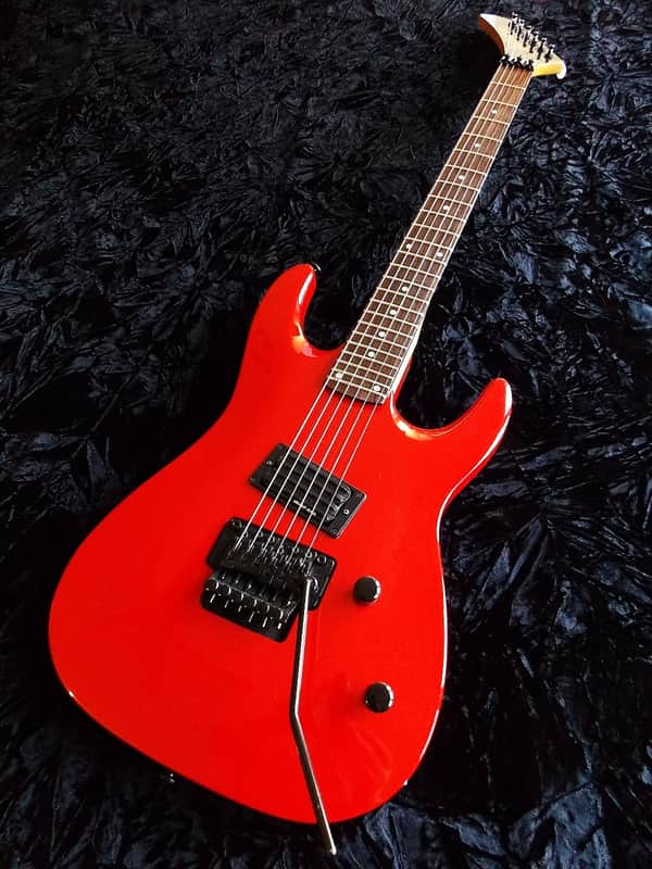 Kramer FR400S 1999 Model Ferrari Red Baretta Body Reverse Headstock Neck Striker image 1