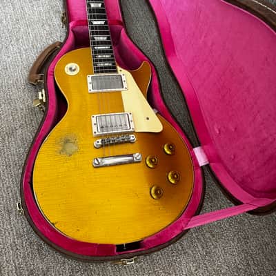 Gibson Custom Shop Murphy Lab '57 1957 Les Paul Goldtop Darkback Ultra Heavy Aged image 10