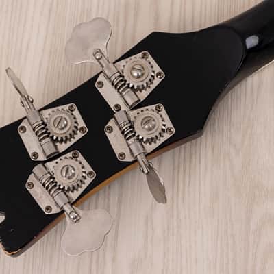 1965 Mosrite Ventures Model Vintage Short Scale Bass Sunburst image 5