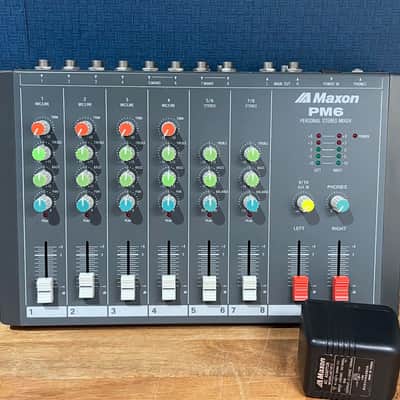 Maxon PM6 [Great Saturation Sound] 6-Channel Mixer