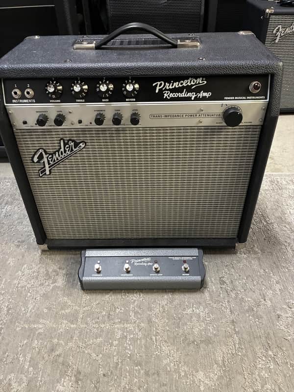 Fender Princeton Recording-Amp 1x10 Combo Amp w/ Footswitch image 1