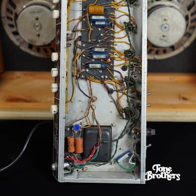 COLLECTOR GRADE! 1962 Fender Bassman 6G6-B Blonde (with original covers and speaker cable) image 17
