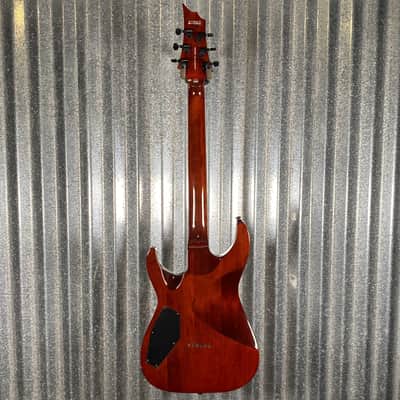 ESP LTD H-200 Flame Top Dark Brown Sunburst Guitar H200FMDBSB #2092 Used image 11