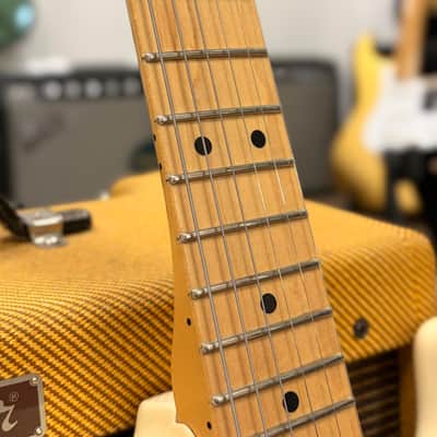 Fender American Performer Stratocaster Limited Edition - Maple Fingerboard, Olympic White, Used image 5