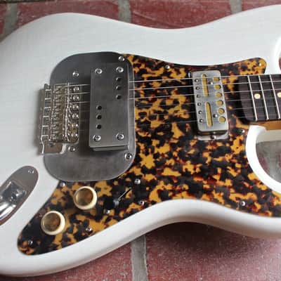 Pre-Order Waterslide Coodercaster Strat/Tele+Lollar 'Supro' Lap Steel, Mojo,Teisco Gold Foil Pickups image 2