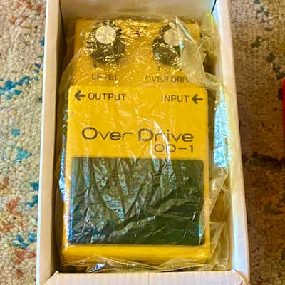 Boss OD-1 OverDrive “Long Dash” MADE IN JAPAN Black Label 1981 image 19