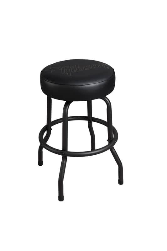 Gibson Ga Stool4 Premium Playing Stool Star Logo Short 24 image 1
