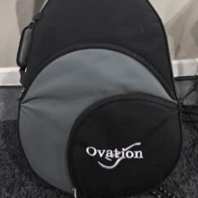 Ovation Celebrity Exotic - Transparent Flame Black with Case image 5