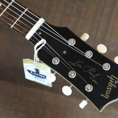 2020 Gibson Custom Shop Murphy Lab '57 Les Paul Junior Reissue Electric Guitar Ultra Light Aged TV Yellow + COA OHSC image 12