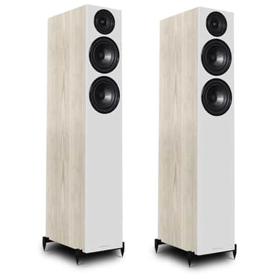 Wharfedale Diamond 12.4 Floorstanding Speaker, Light Oak image 8