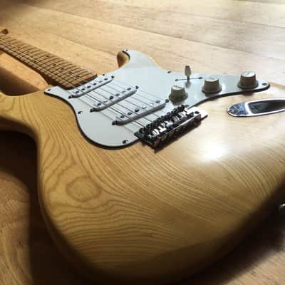 Greco Vintage Supersounds Stratocaster  FujiGen Built 1977 Natural Ash image 1