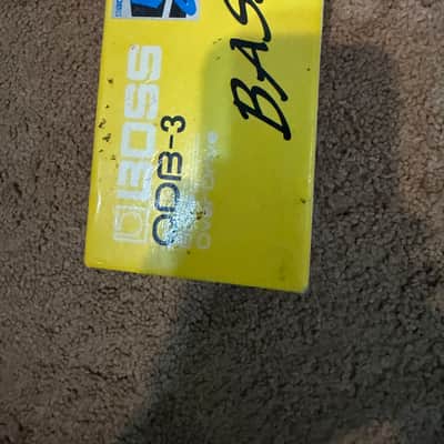 Boss OD-3 OverDrive (Silver Label) 1997 - Present - Yellow image 2