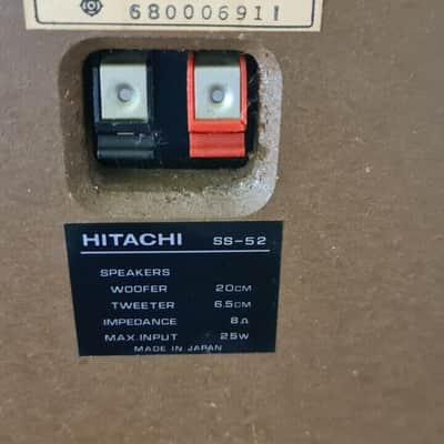 VINTAGE HITACHI 2 WAY SPEAKERS/1970,s/MADE IN JAPAN image 5