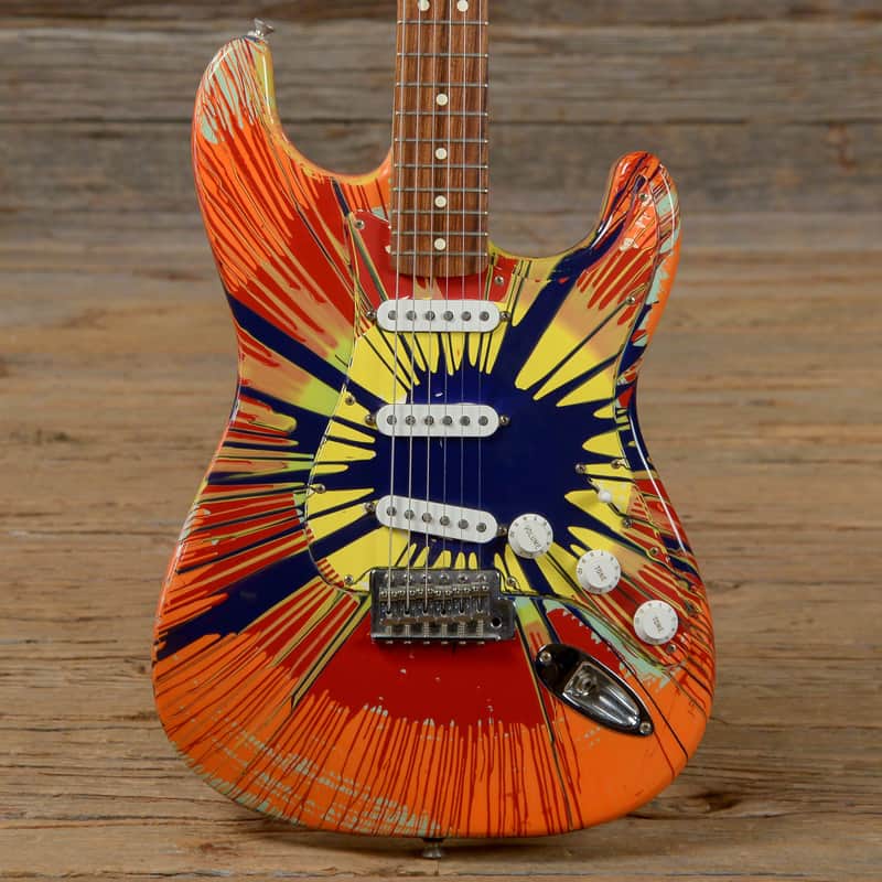 Fender FSR "Splattercaster" Standard Stratocaster with Splatter Finish 2003 - 2004 image 4