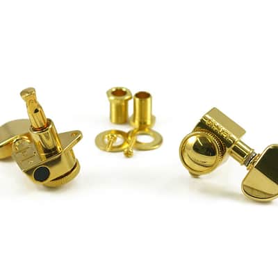 Genuine Grover 502G Roto-Grip Locking Rotomatic 3x3 tuners, Gold