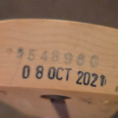 2021 Fender Stratocaster MIM Neck image 4